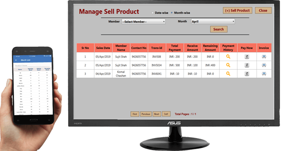 manage sell product